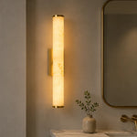 Wall Lamp Spanish Marble Look Warm White LED Hardwired
