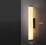 Wall Lamp Spanish Marble Look Warm White LED Hardwired