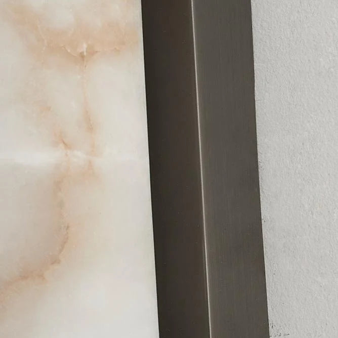 Wall Lamp Spanish Marble Look Warm White LED Hardwired