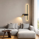 Wall Light Adjustable Swivel Head Integrated LED Three Light Colors