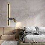 Wall Light Adjustable Swivel Head Integrated LED Three Light Colors