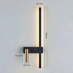 Wall Light Adjustable Swivel Head Integrated LED Three Light Colors