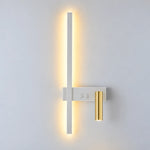 Wall Light Adjustable Swivel Head Integrated LED Three Light Colors