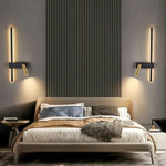 Wall Light Adjustable Swivel Head Integrated LED Three Light Colors