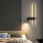 Wall Light Adjustable Swivel Head Integrated LED Three Light Colors