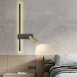 Wall Light Adjustable Swivel Head Integrated LED Three Light Colors