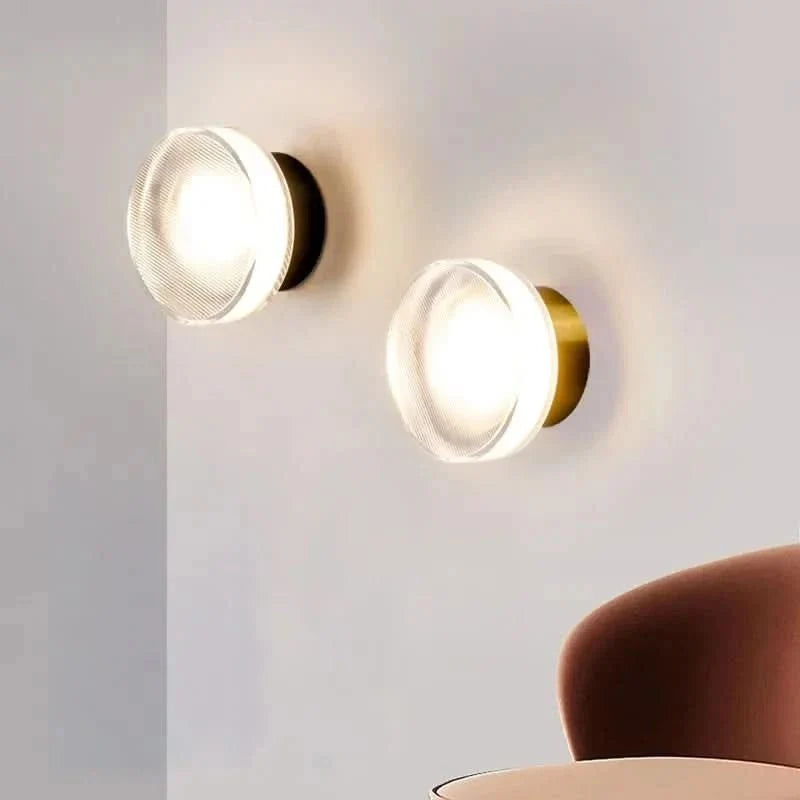 Wall Light Aluminum Stepless Dimmable Warm White LED