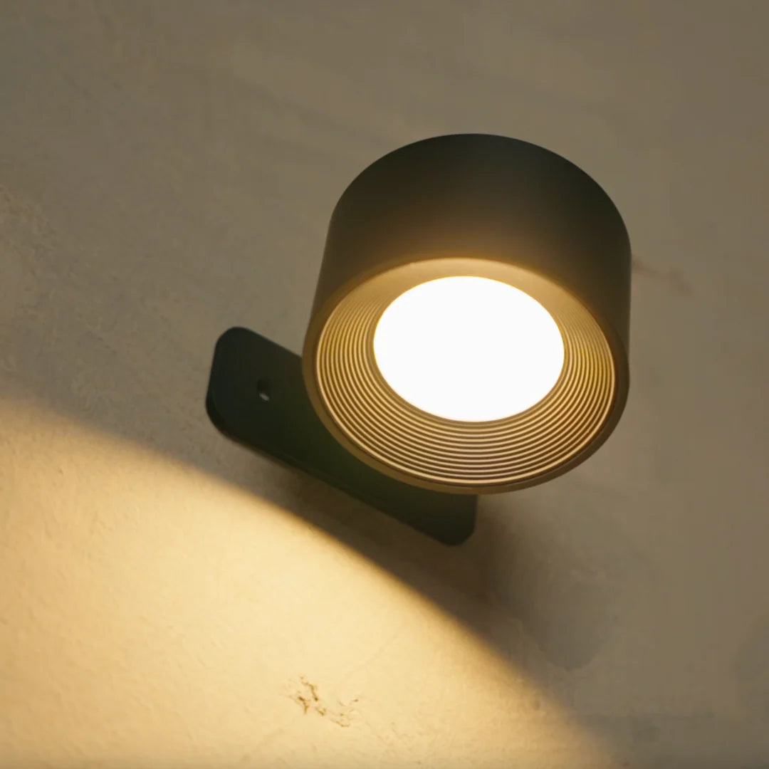 Wall Light LED 360° Rotating Touch Dimming USB-C Rechargeable