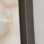 Wall Light Marble-Style Copper Accents Warm White LED