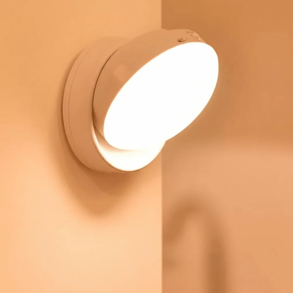 Wall Light Motion Sensor 360° Adjustable Magnetic Mount