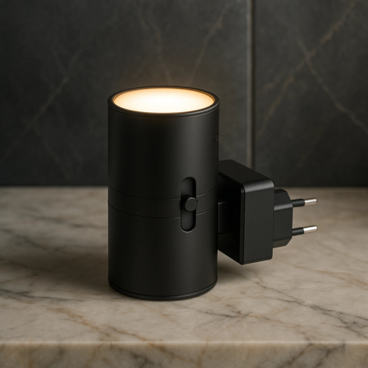 Wall Light Plug-In LED Adjustable Swivel Head Warm Glow