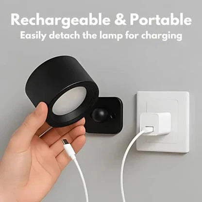 Wall Light Rechargeable 360° Magnetic Touch Control & Dimmable