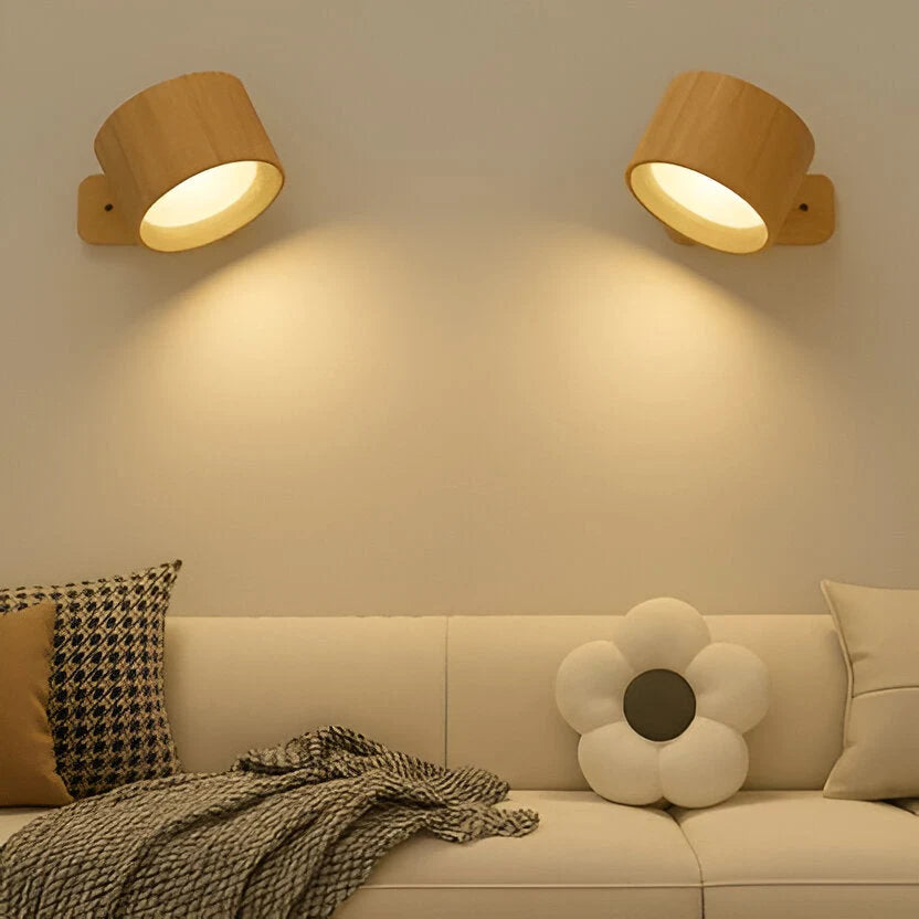 Wall Light Rechargeable 360° Magnetic Touch Control & Dimmable