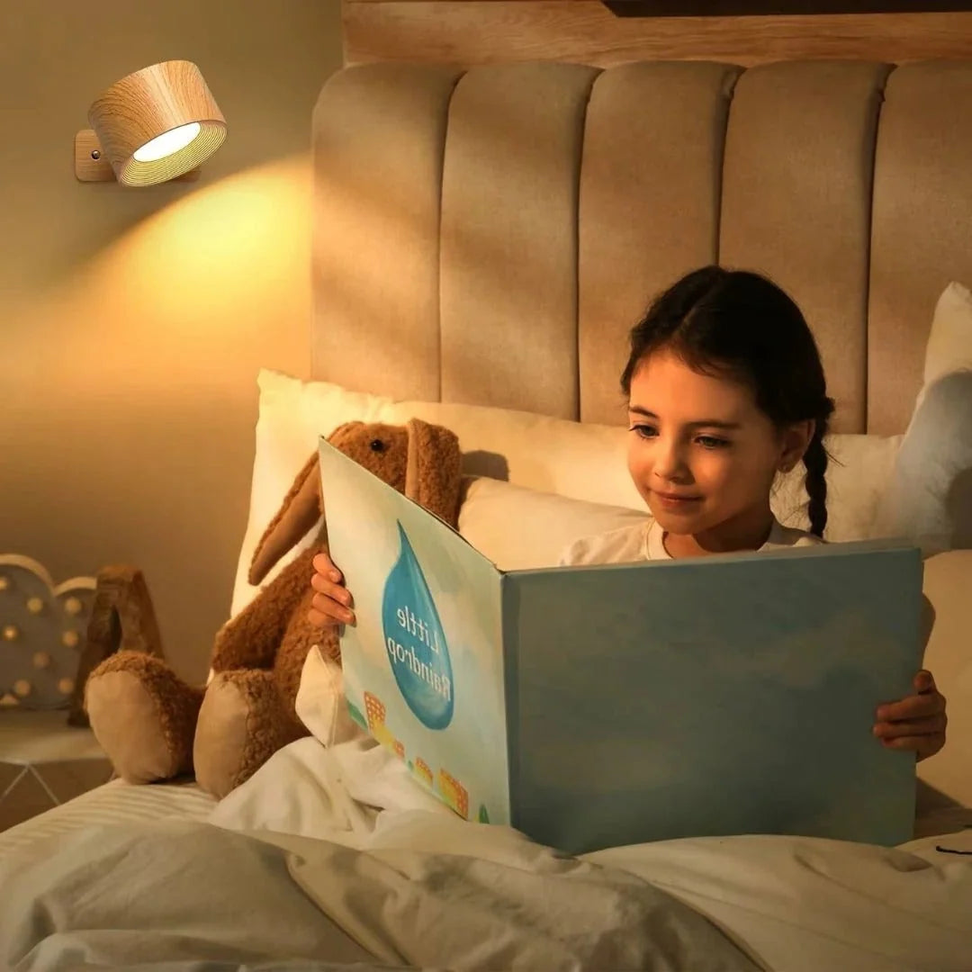 Wall Light Rechargeable 360° Magnetic Touch Control & Dimmable