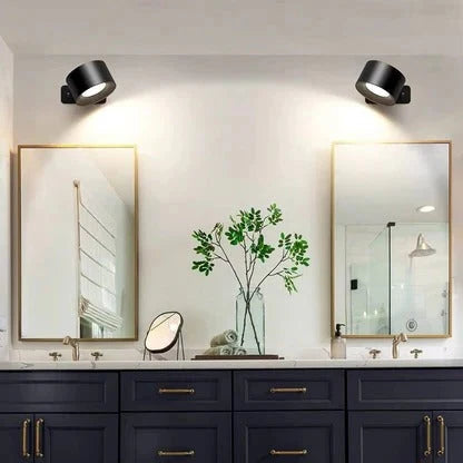 Wall Light Rechargeable 360° Magnetic Touch Control & Dimmable