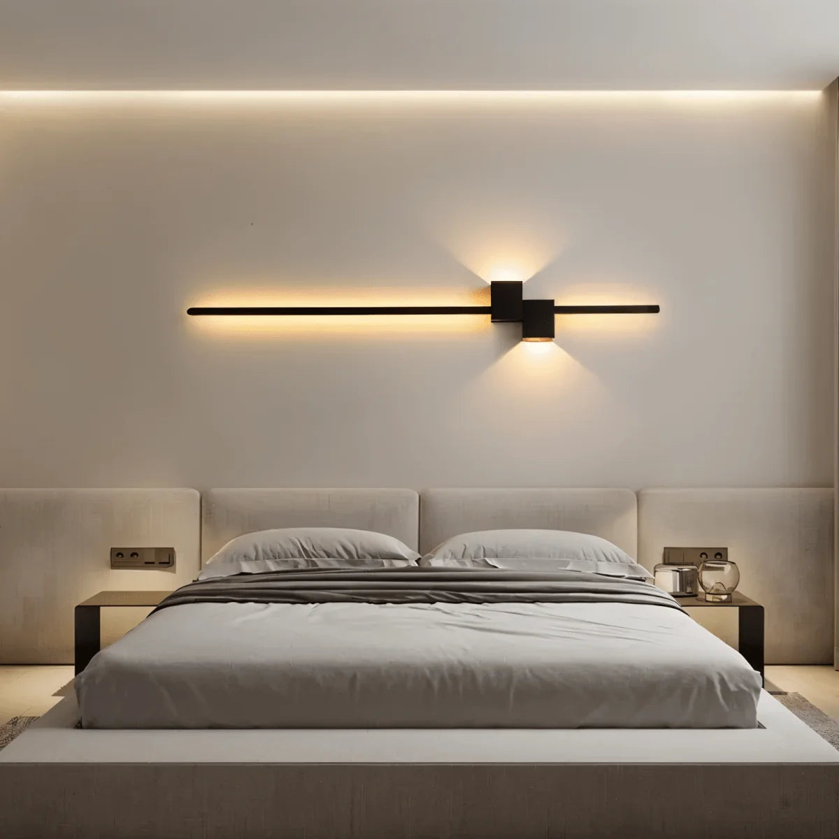 Wall Light Slim Metal Integrated LED Indirect Lighting