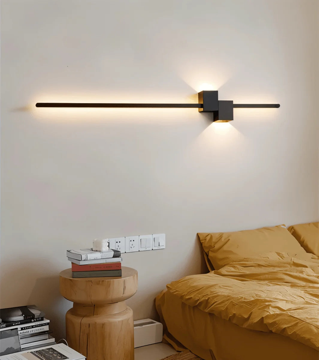 Wall Light Slim Metal Integrated LED Indirect Lighting
