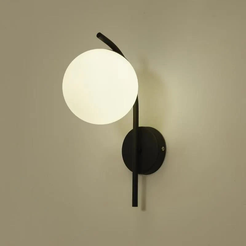 Wall Light Teardrop Orb Design LED-Compatible