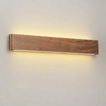 Wall Light Wooden Design Three Color Modes Integrated LED