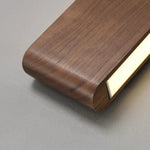 Wall Light Wooden Design Three Color Modes Integrated LED