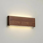 Wall Light Wooden Design Three Color Modes Integrated LED