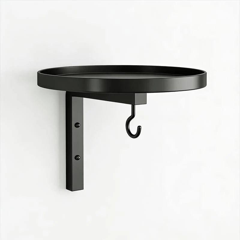 Wall-Mounted Bird Bath 4-in-1 Feeder & Planter Rust-Resistant Metal