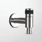 Wall-Mounted Faucet 304 Stainless Steel Space-Saving Rust-Resistant