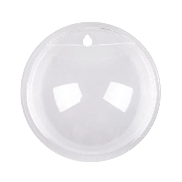 Wall-Mounted Fish Tank Acrylic Space-Saving Wide Hanging Hole