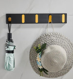 Wall-Mounted Hook Rack Metal 1–5 Hooks Minimalist Design