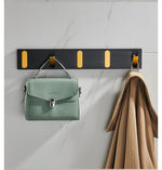 Wall-Mounted Hook Rack Metal 1–5 Hooks Minimalist Design