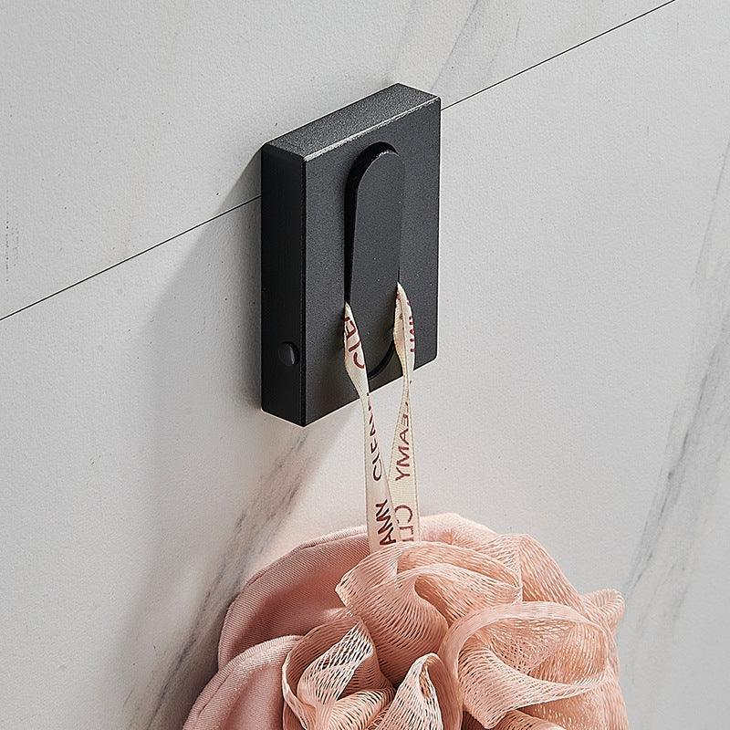 Wall-Mounted Hook Rack Metal 1–5 Hooks Minimalist Design