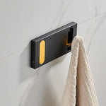 Wall-Mounted Hook Rack Metal 1–5 Hooks Minimalist Design
