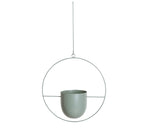 Wall-Mounted Plant Holder Iron Adjustable Hanging Chain Space-Saving