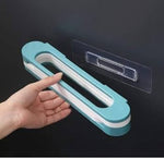 Wall-Mounted Shoe Organizer Self-Adhesive Foldable Holds 3 Pairs