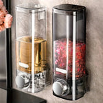 Wall-Mounted Soap Dispenser No-Drill Adhesive Mount