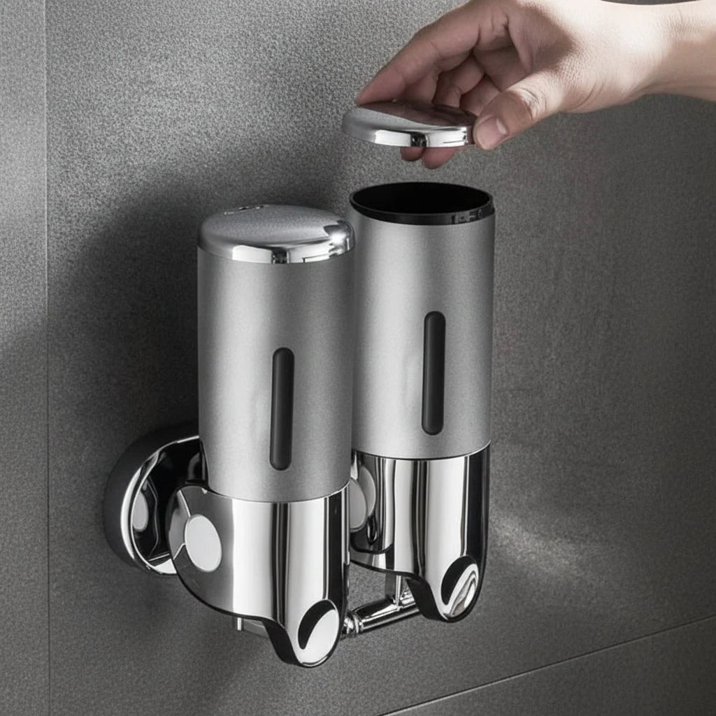 Wall-Mounted Soap Dispenser Stainless Steel 16.9 Fl Oz