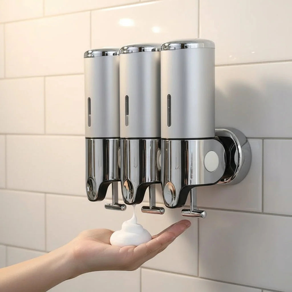 Wall-Mounted Soap Dispenser Stainless Steel 16.9 Fl Oz