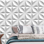 Wall Panels Peel & Stick 3D Embossed Vinyl Waterproof