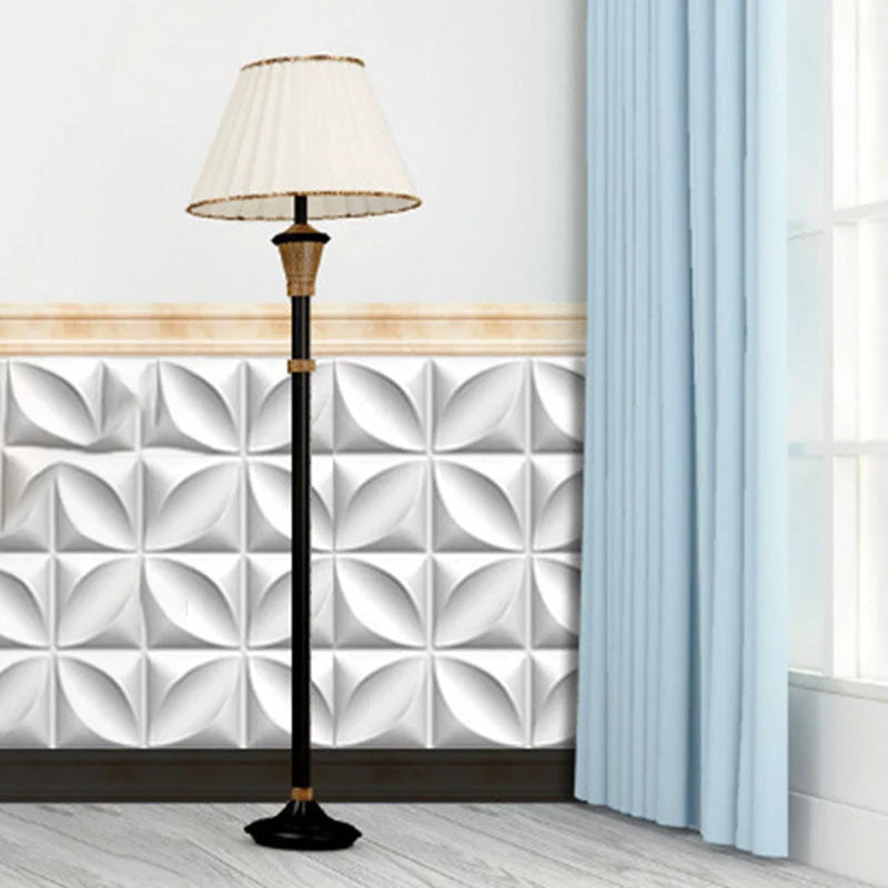Wall Panels Peel & Stick 3D Embossed Vinyl Waterproof