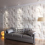 Wall Panels Peel & Stick 3D Embossed Vinyl Waterproof