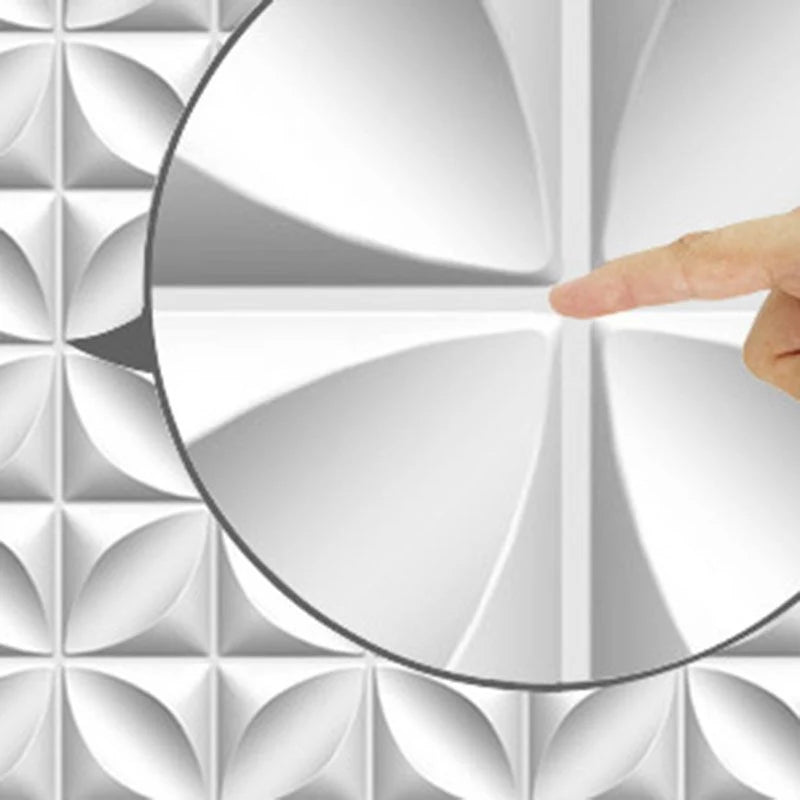 Wall Panels Peel & Stick 3D Embossed Vinyl Waterproof