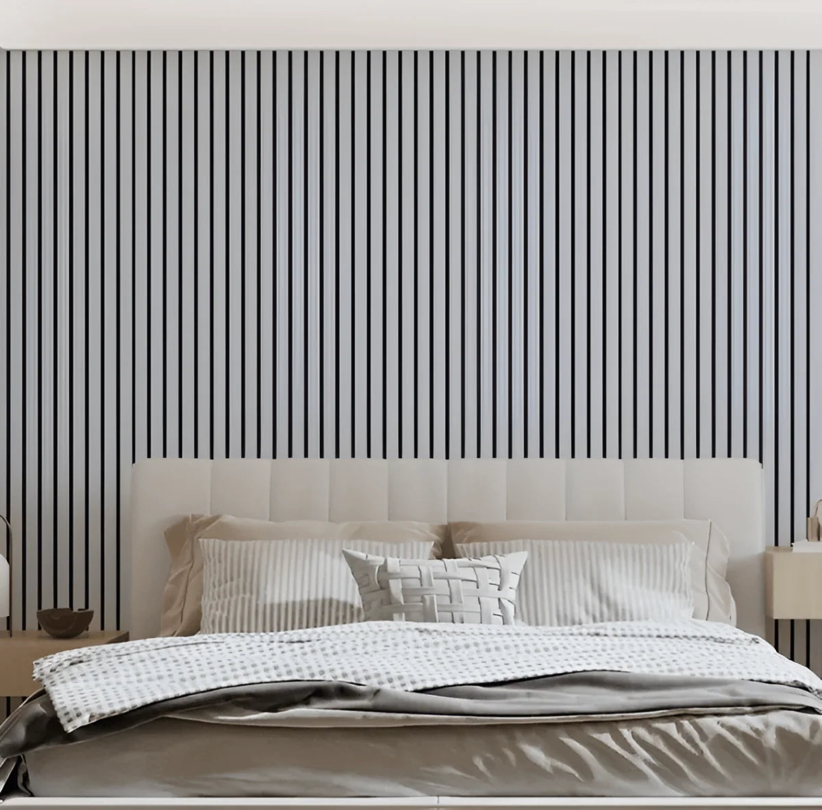 Wall Panels Peel-and-Stick Wood-Look Moisture-Resistant PVC