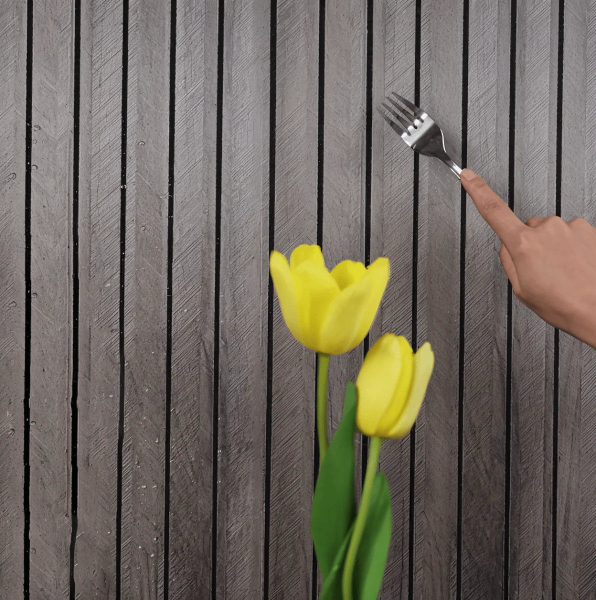 Wall Panels Peel-and-Stick Wood-Look Moisture-Resistant PVC