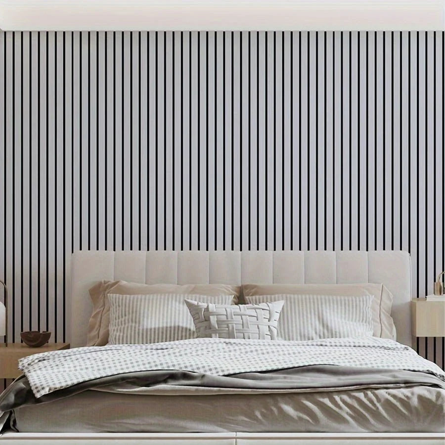 Wall Panels Self-Adhesive Textured Wood Grain Moisture-Resistant