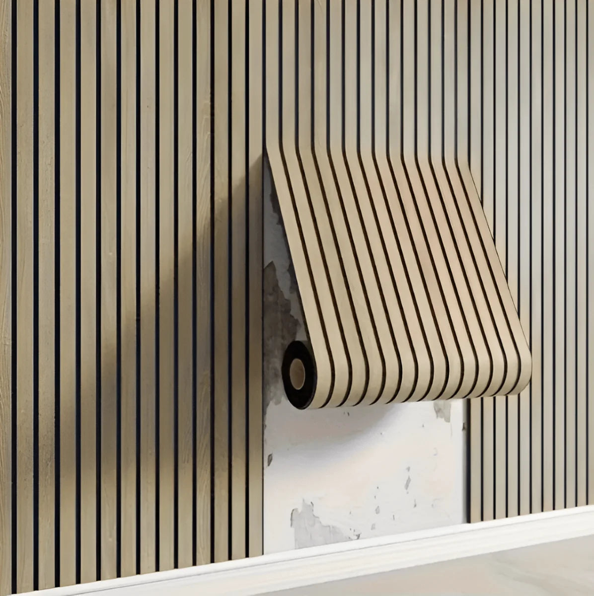 Wall Panels Self-Adhesive Wood Grain Water-Resistant