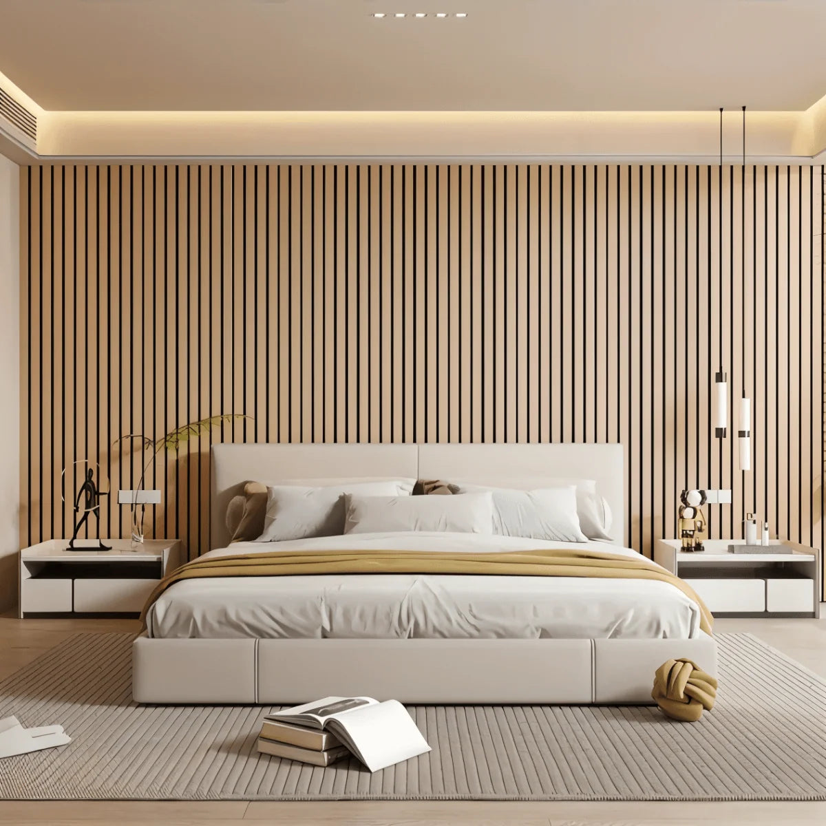 Wall Panels Self-Adhesive Wood Grain Water-Resistant
