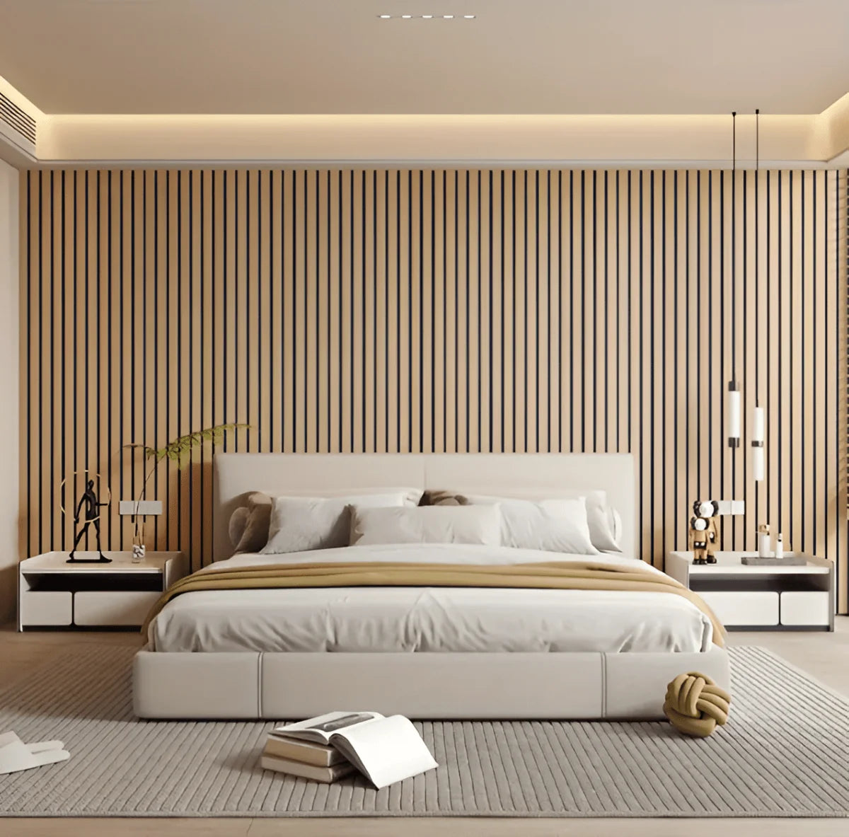 Wall Panels Self-Adhesive Wood Grain Water-Resistant