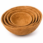 Wall Planter Half-Round Steel Frame Coconut Fiber Liner