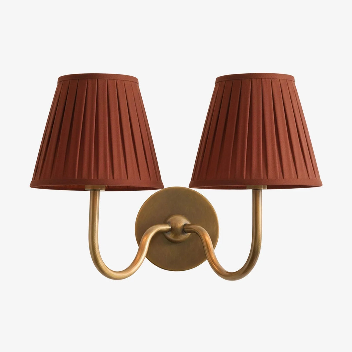 Wall Sconce Dimmable Fabric Shade Hardwired Bedside Light