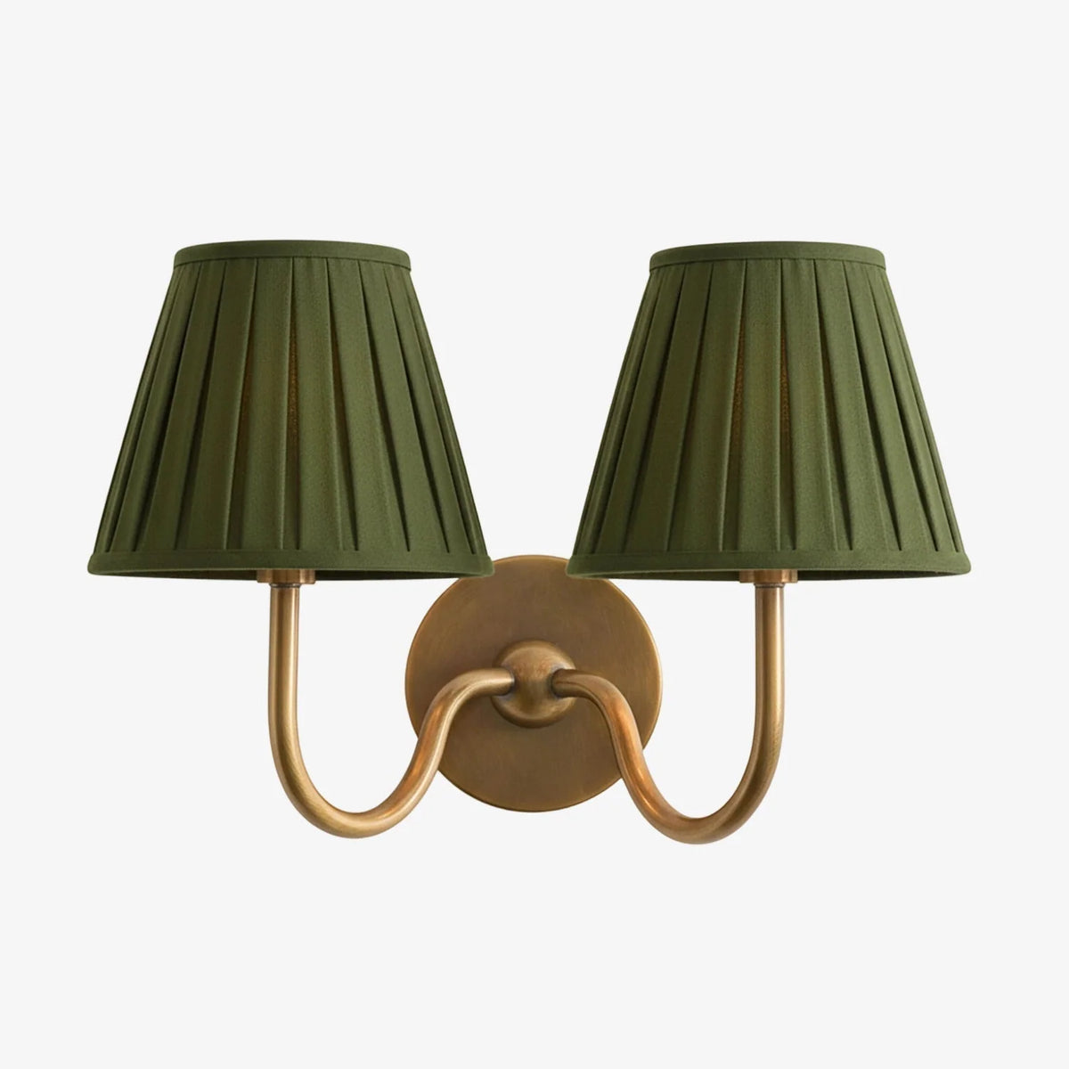 Wall Sconce Dimmable Fabric Shade Hardwired Bedside Light